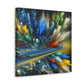 "Velocity Unleashed: Adrenaline Canvas" - Canvas