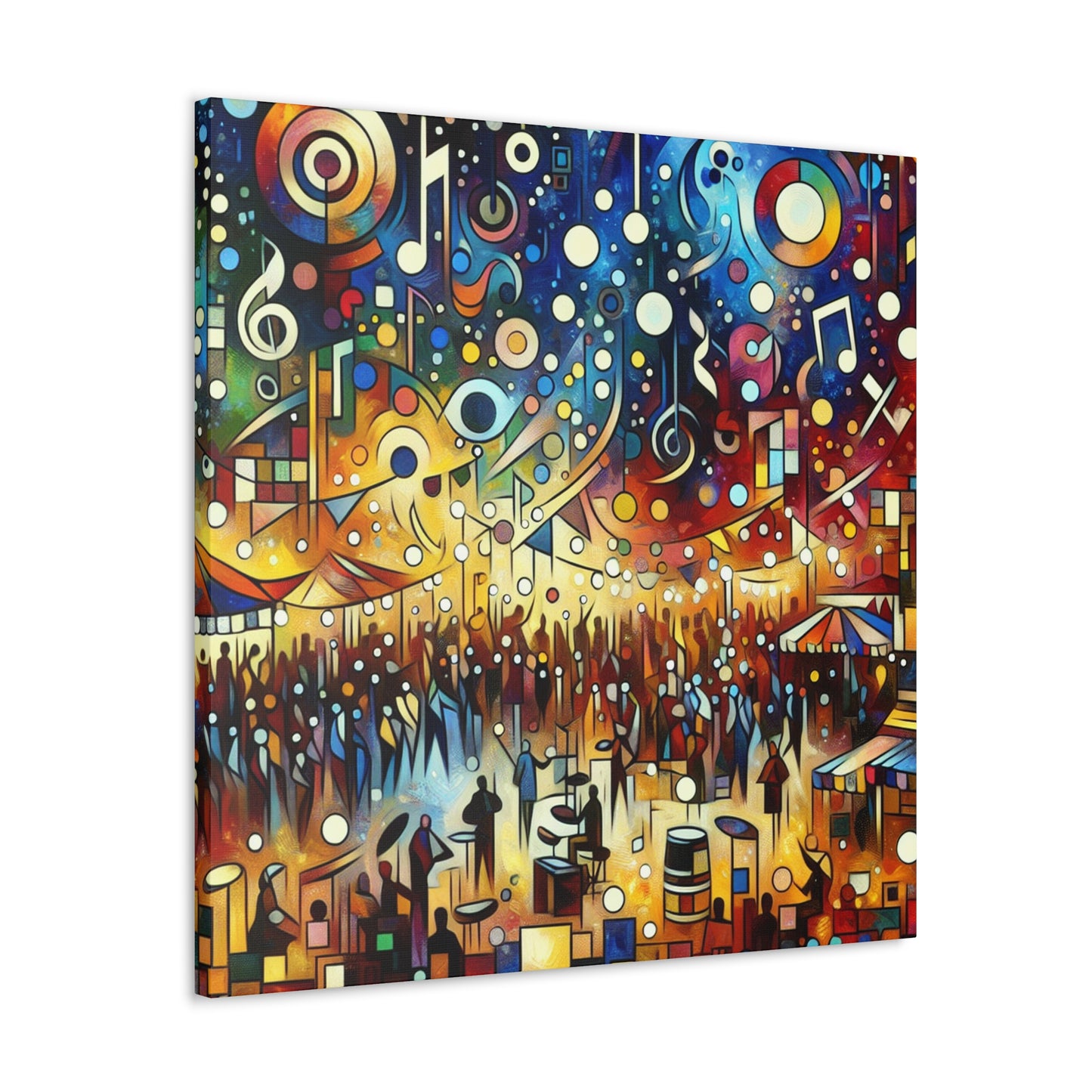 Joyful Celebrations in Motion - Canvas