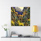 Ibex Mystic Mountain Land - Canvas