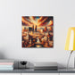 Gilded City Oasis Desire - Canvas