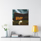 Goat and Greenery Peaceful - Canvas