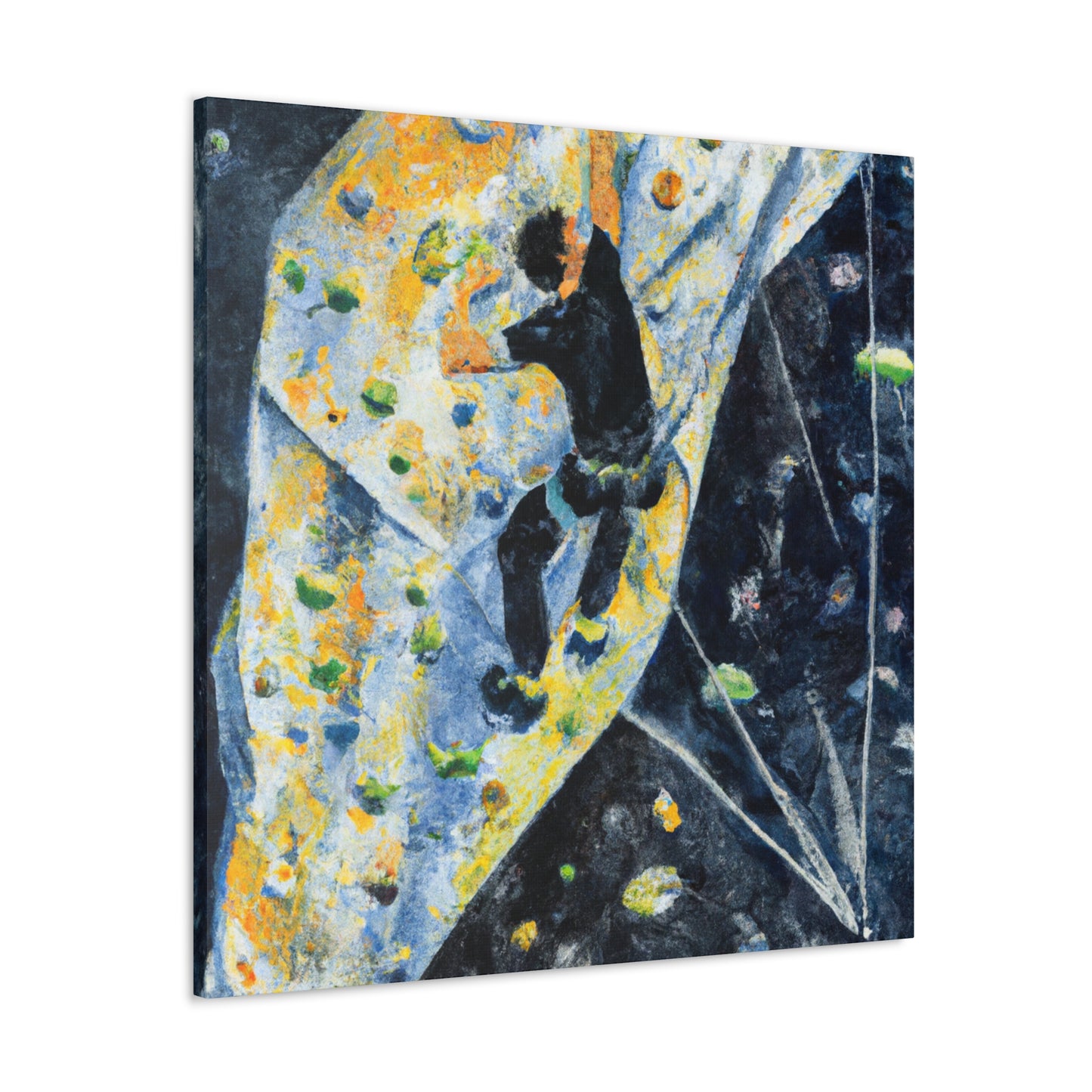 Rock Climber's Ascent - Canvas