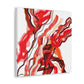 Bacon Emotion Dripping - Canvas