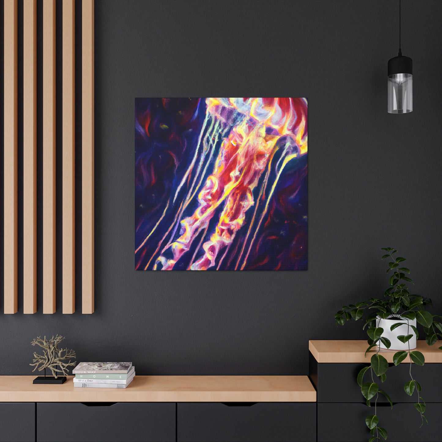 Jellyfish in Dreamland - Canvas