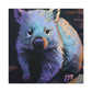 Wombat on the Wall - Canvas