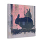 Rabbit in Surrealism - Canvas