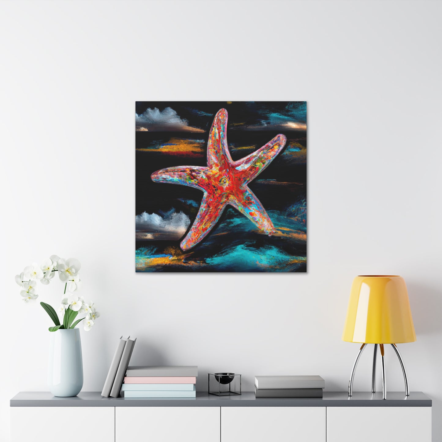 "Starfish in Surrealism" - Canvas