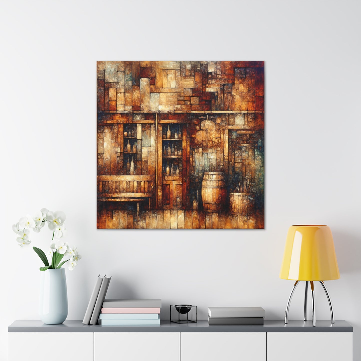 Whispering Jazz Tapestries - Canvas