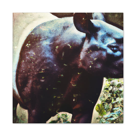 "The Majestic Malayan Tapir" - Canvas