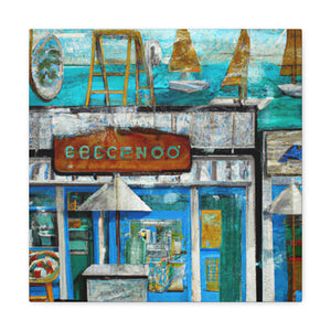 Surfside Shops Splendor - Canvas