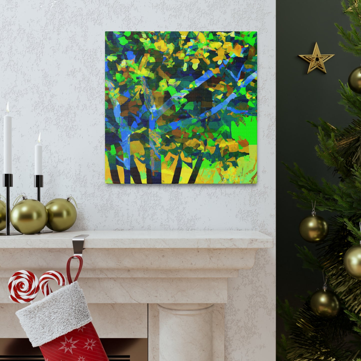 "Beech Tree Contemplation" - Canvas