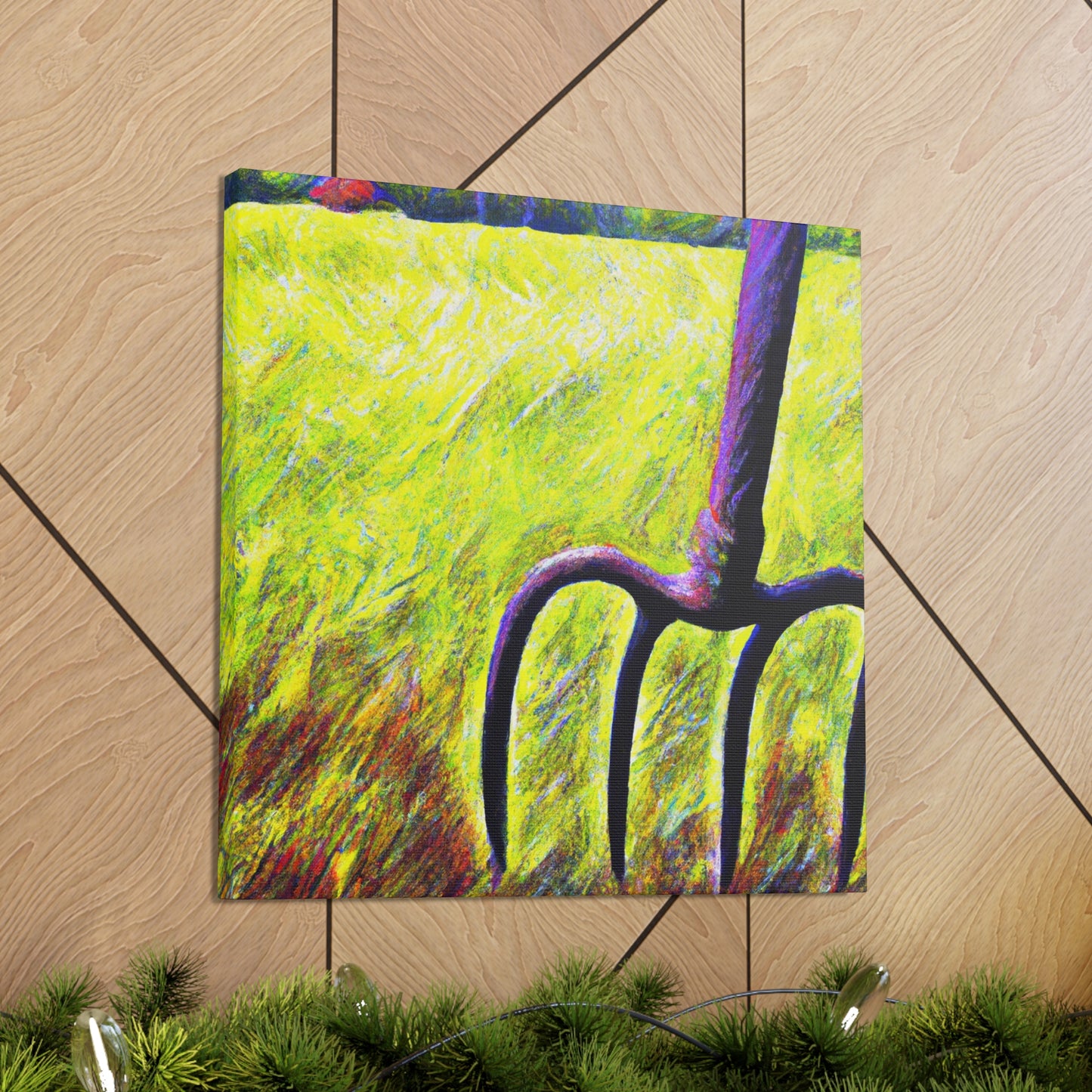 Pitchfork in Impressionism - Canvas