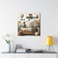 Whispering Transport Elegance - Canvas