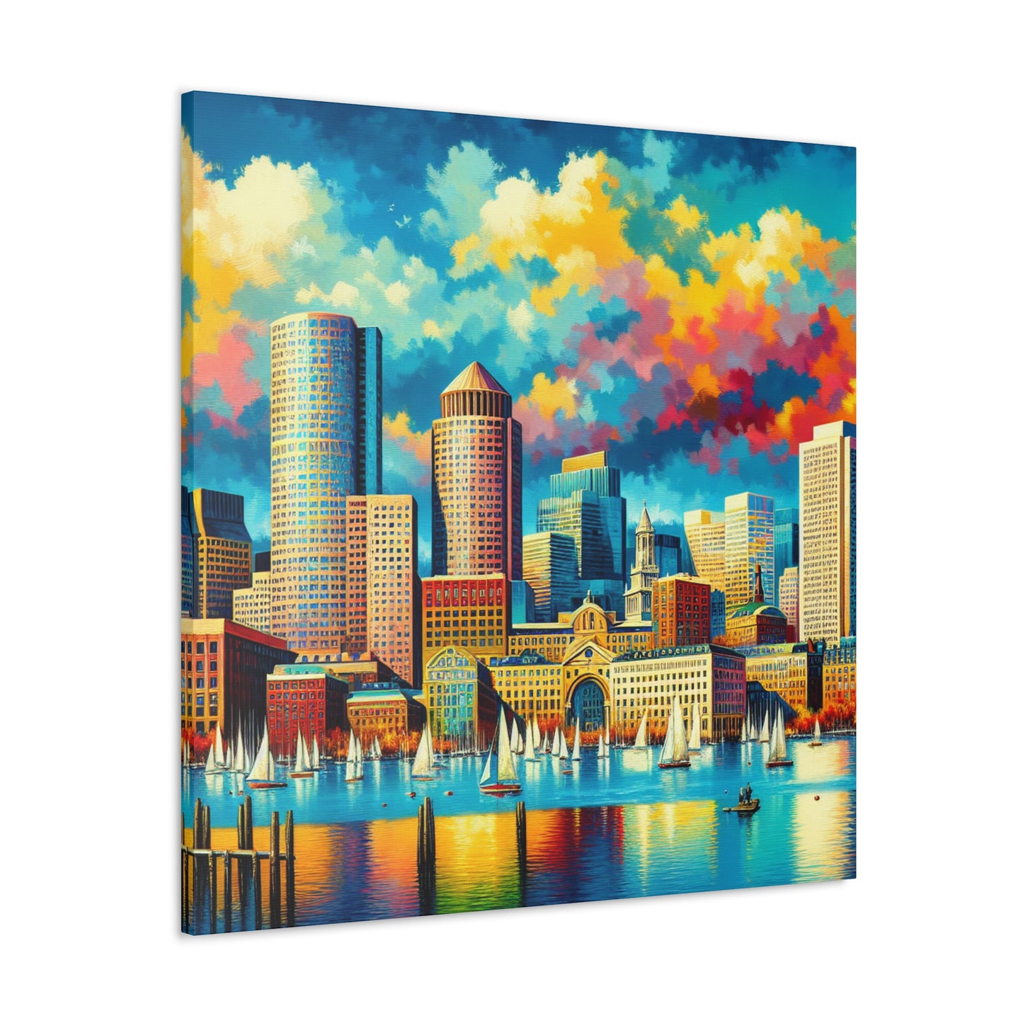 "Infinite City Horizons" - Canvas