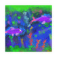 "Neon Tetras Expeditionary". - Canvas