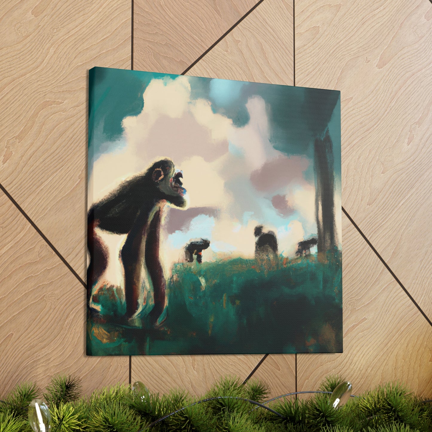 Surreal Chimpanzee Dream - Canvas