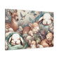 Whispering Slumbering Fauna - Canvas