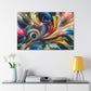 Whirling Colors Embrace - Canvas