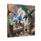 Dancing Dragon Dreams - Canvas