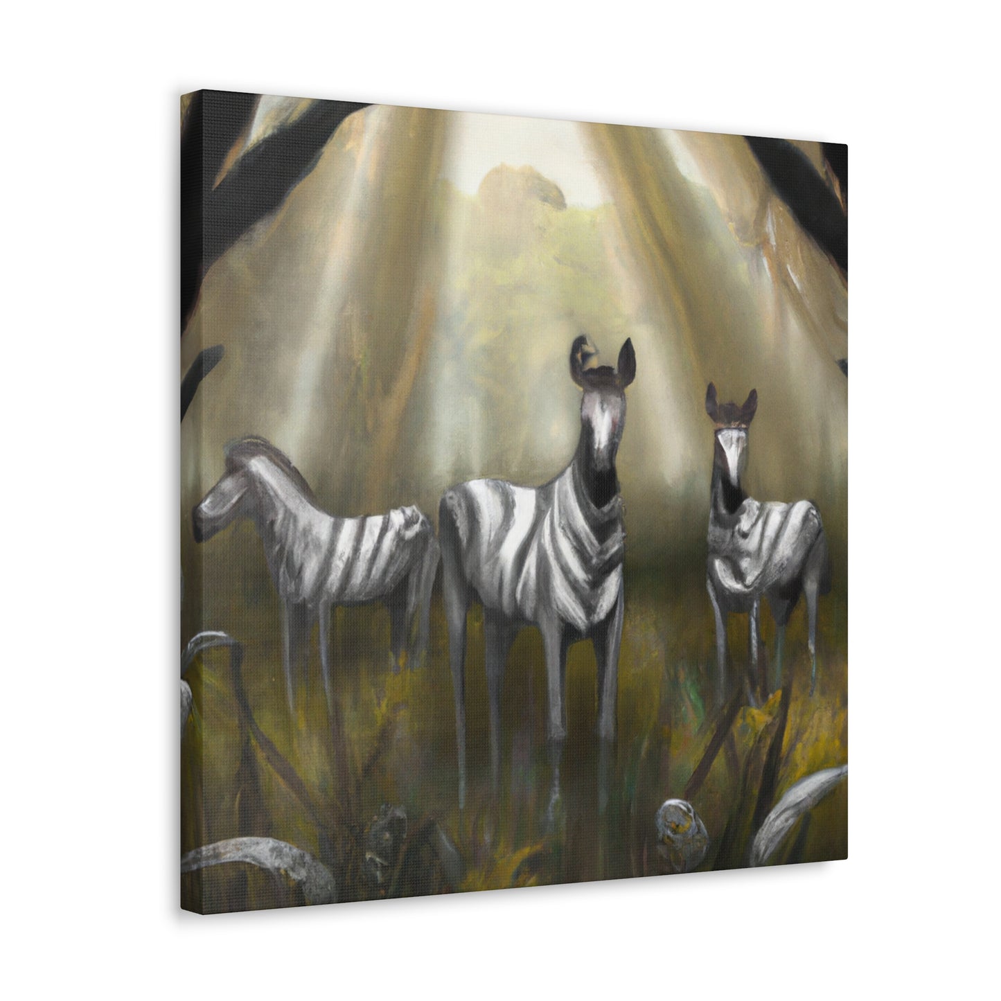 "Zebra in Surrealism" - Canvas