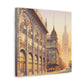 "Enchanting Golden City" - Canvas