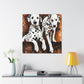 Dalmatian Dreamscape - Canvas