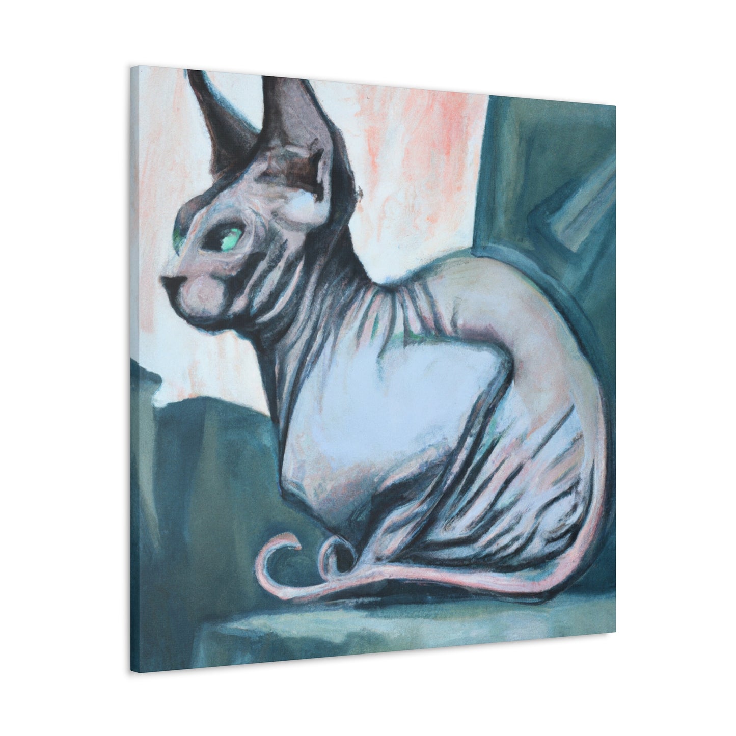 Mysterious Sphynx Art - Canvas