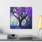 Jacaranda's Surreal Dream - Canvas