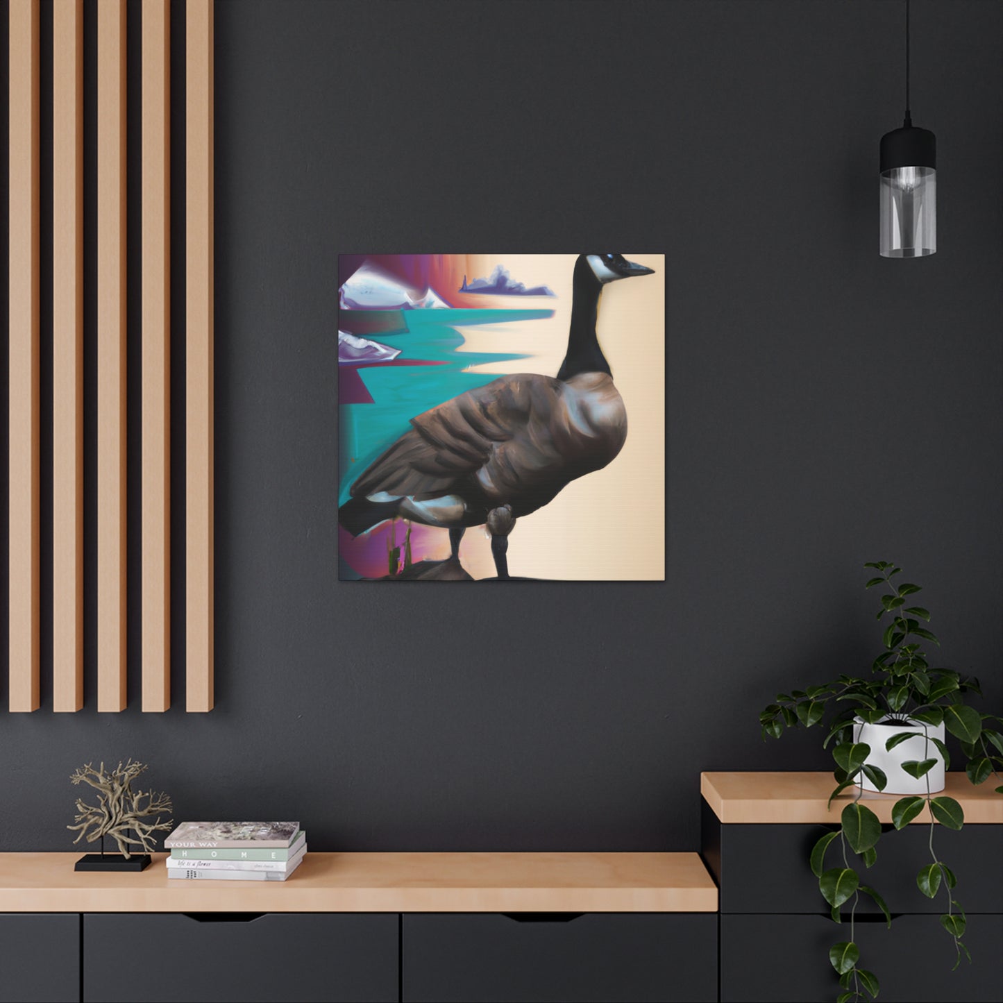 "Goose's Surreal Dream" - Canvas