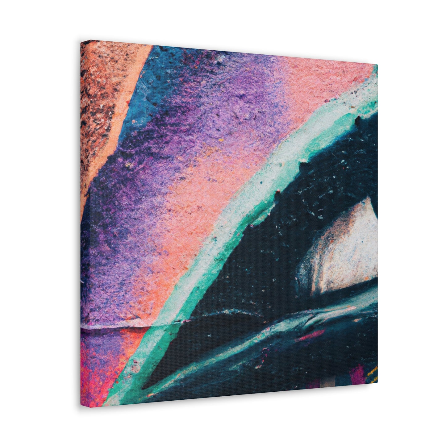 Colorful Past Expression - Canvas