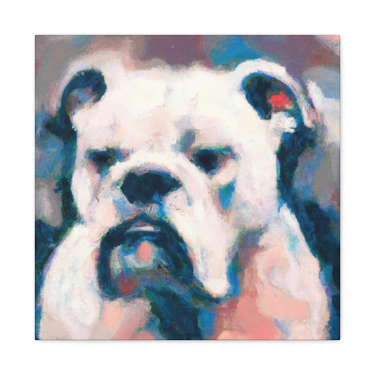 American Bulldog Impression - Canvas