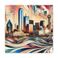 "Dallas Symphony of Contrasts" - Canvas