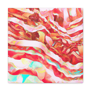 "Bacon in Bloom Art" - Canvas