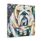 English Bulldog Impression - Canvas