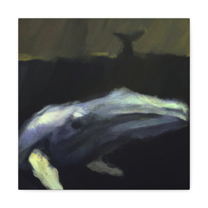 "Whale on the Horizon" - Canvas