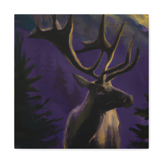 "Majestic Elk's Majesty" - Canvas