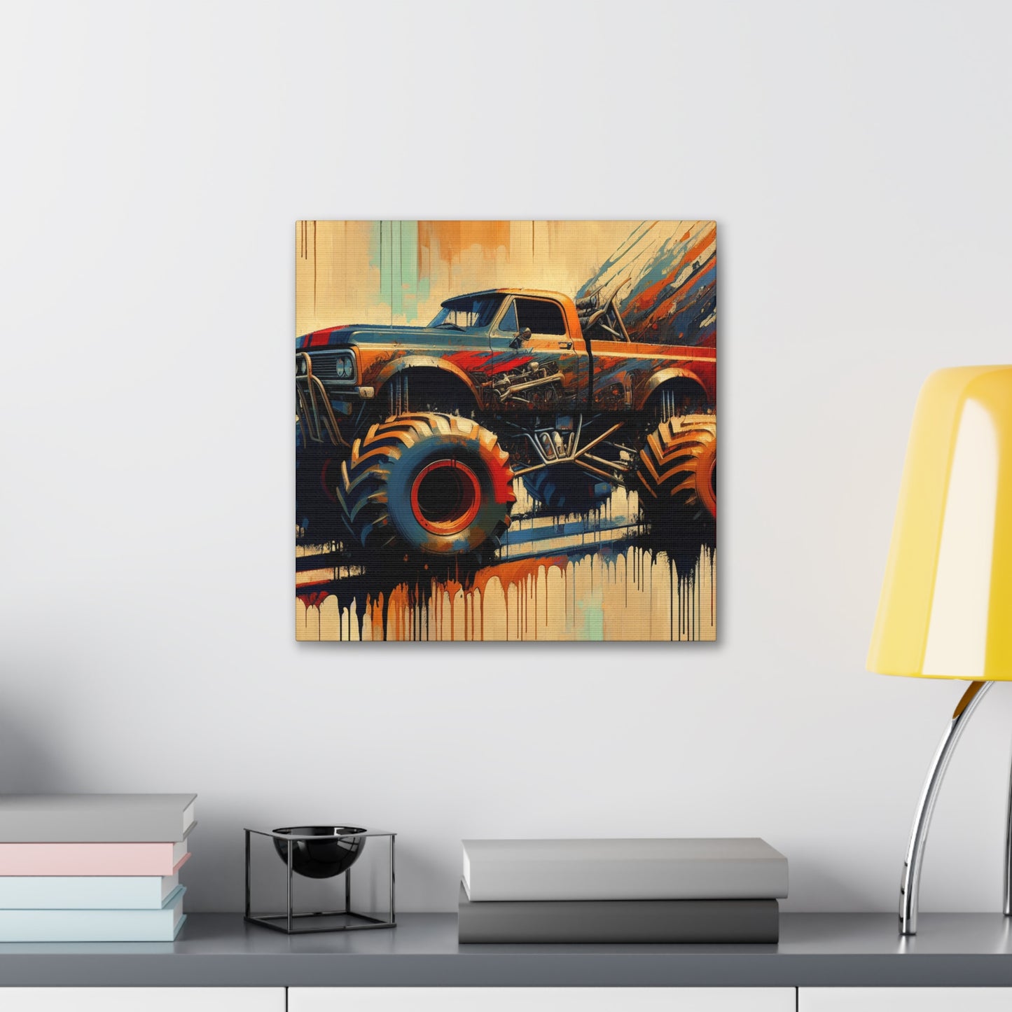 "Glorious Tire Triumph" - Canvas