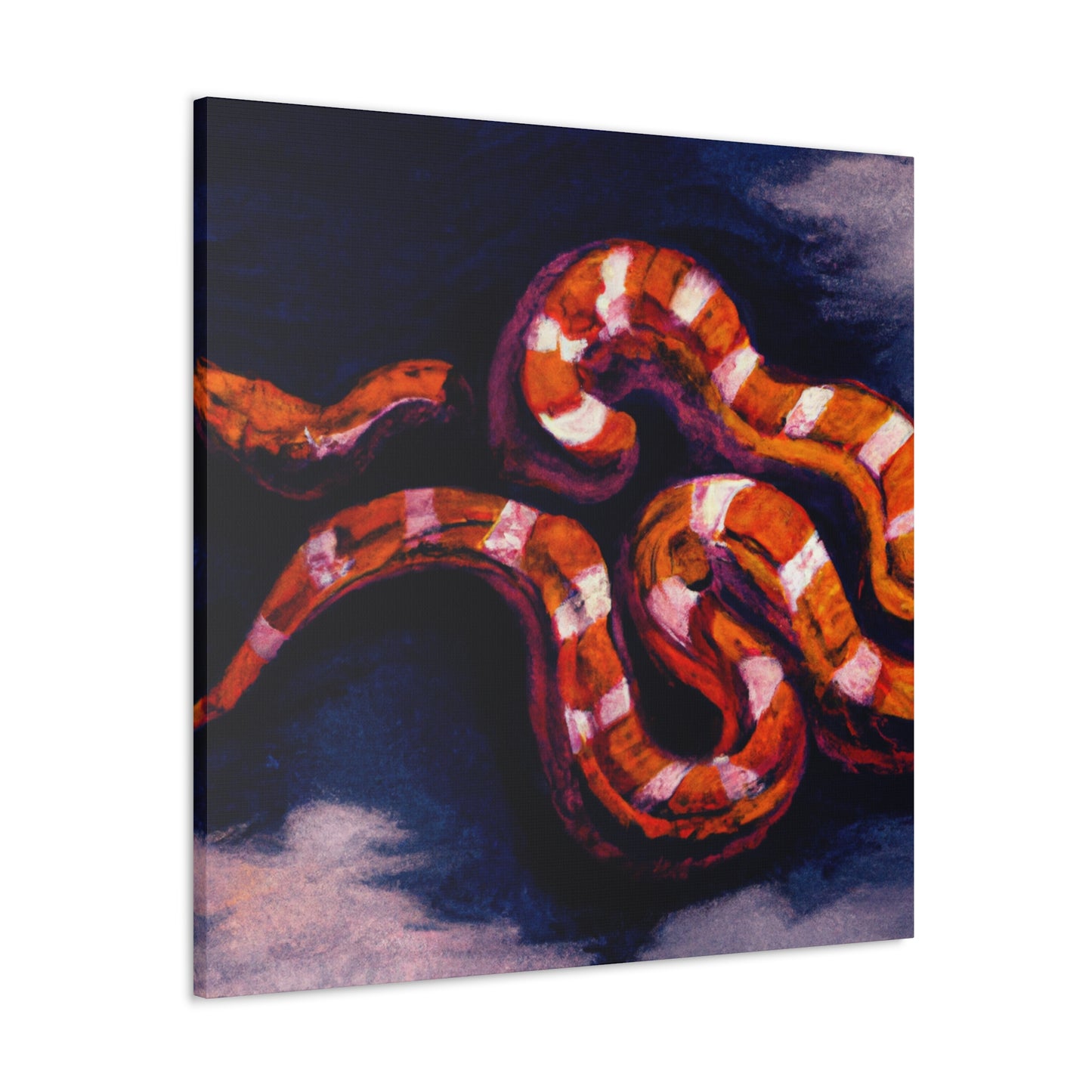 "Corn Snake Contemplation" - Canvas