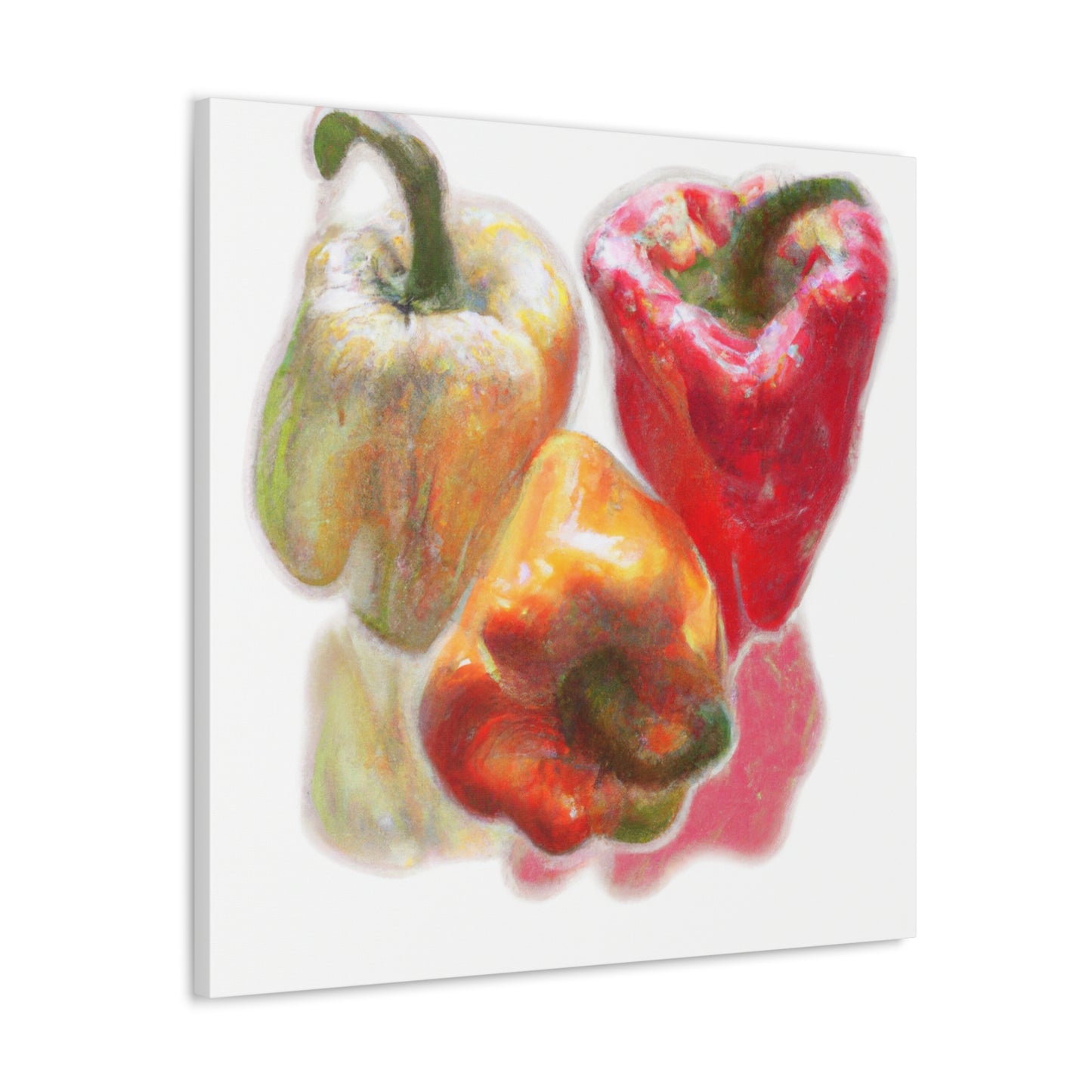 Peppers of Realism. - Canvas