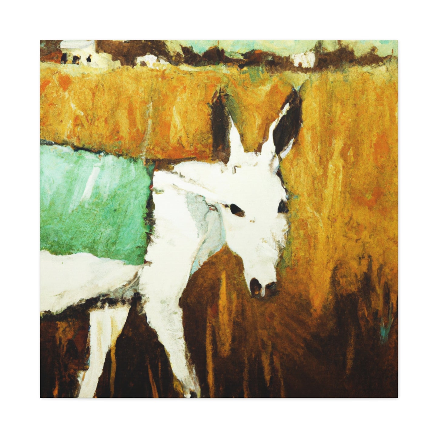 "Mule: A Portrayal" - Canvas