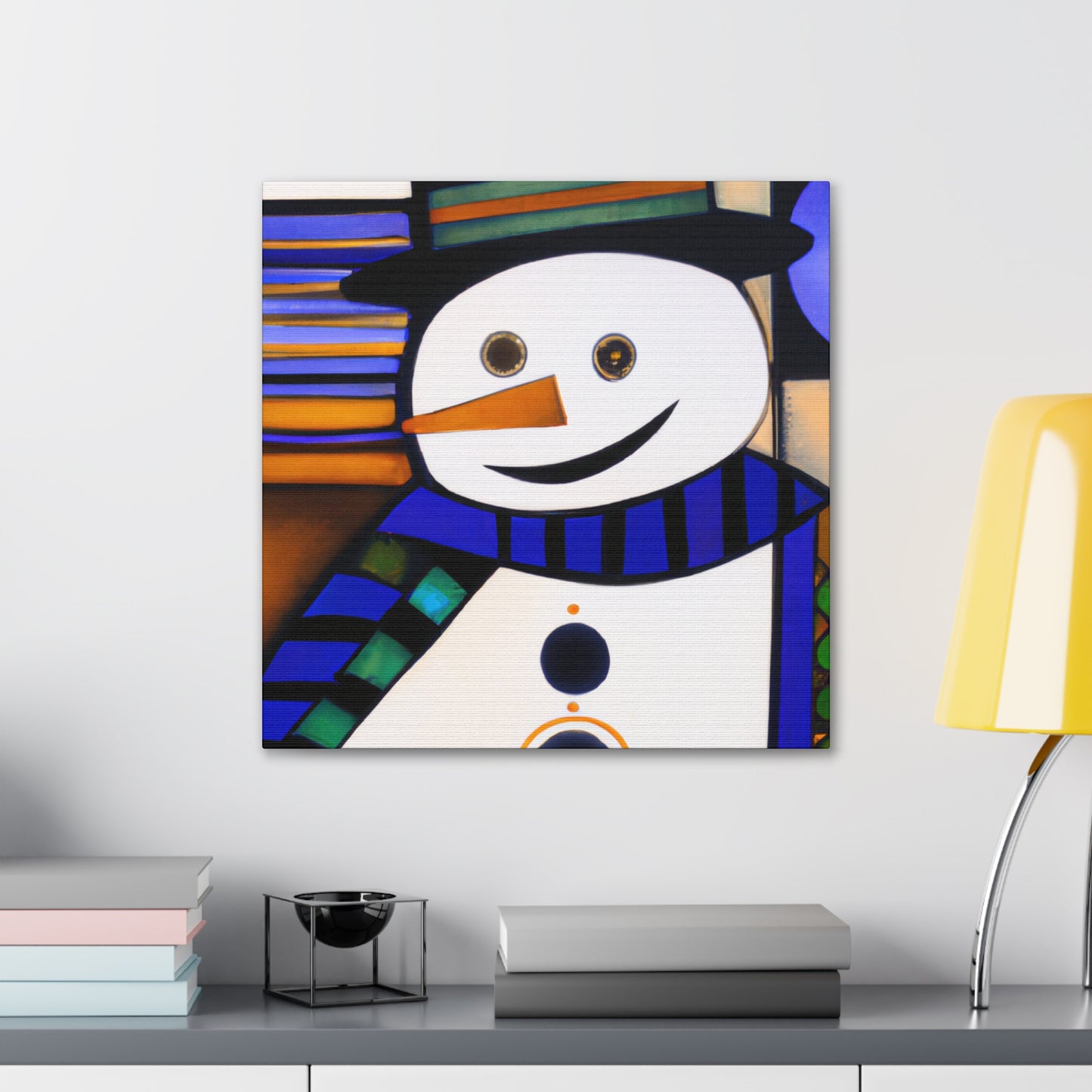 "Frosty Deco Frosting" - Canvas