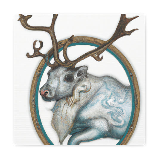 Reindeers of Renaissance - Canvas