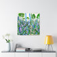 Wildflower Whimsy Abstraction - Canvas