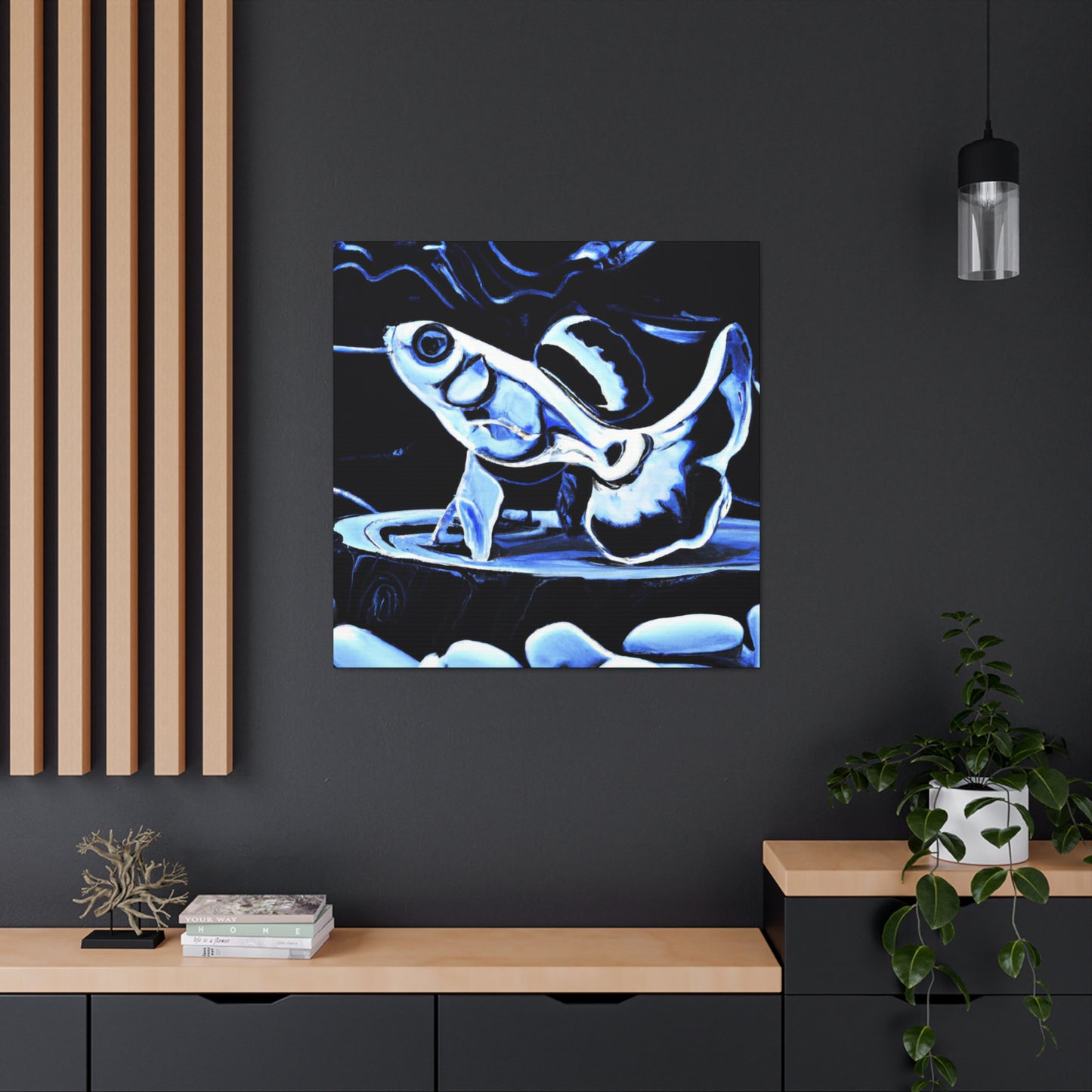 Guppy in the City - Canvas