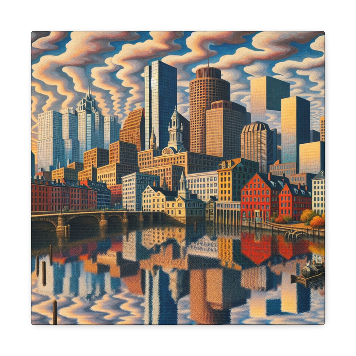 "Visions of Boston Splendor" - Canvas