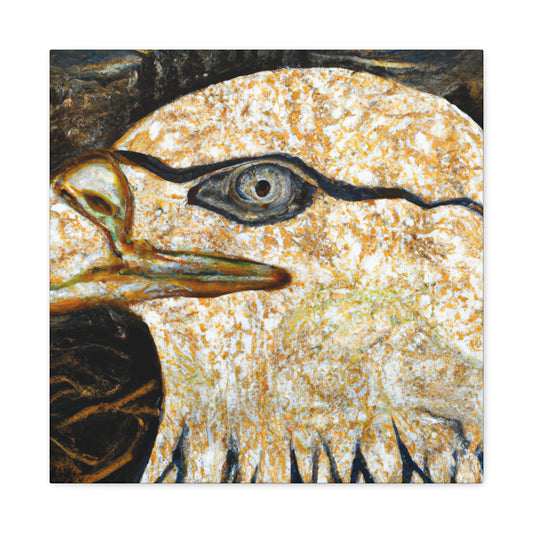 Majestic Bald Eagle Portrait - Canvas