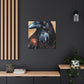 American Crow Realism. - Canvas