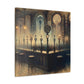 Ethereal Gilded Twilight - Canvas