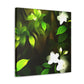 Enchanting Gardenia Bliss - Canvas