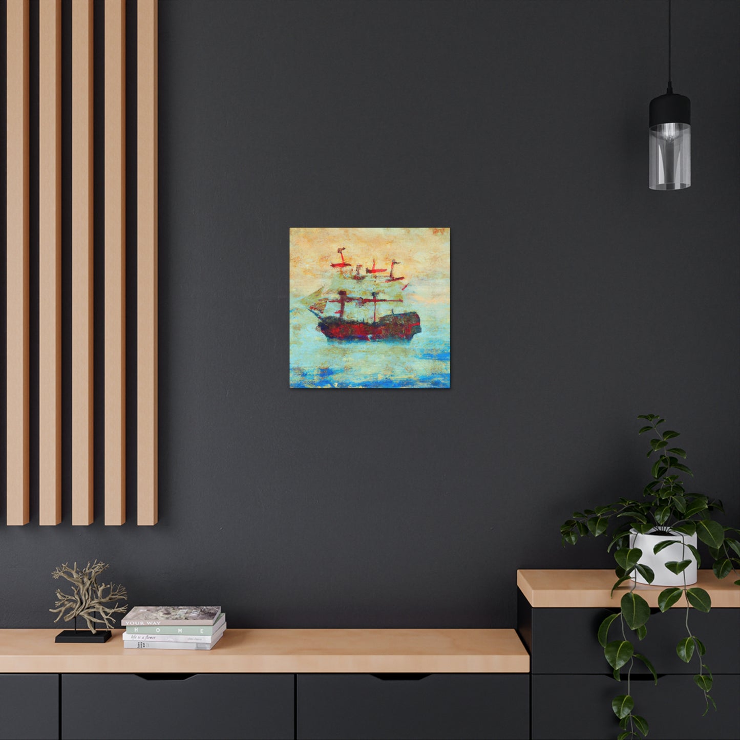 "Sailing Into Eternity" - Canvas